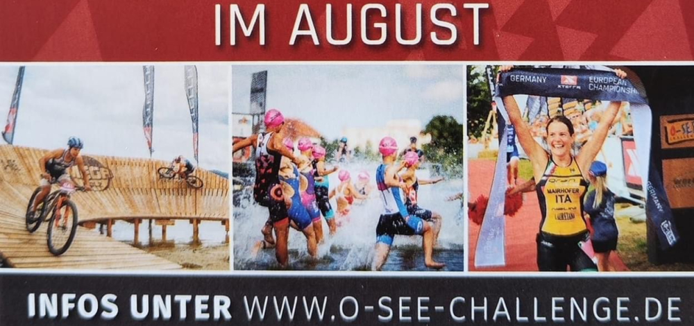 Das Sportevent der Extraklasse - O-See Challenge 2023 am Olbersdorfer See vom 18. - 20. August