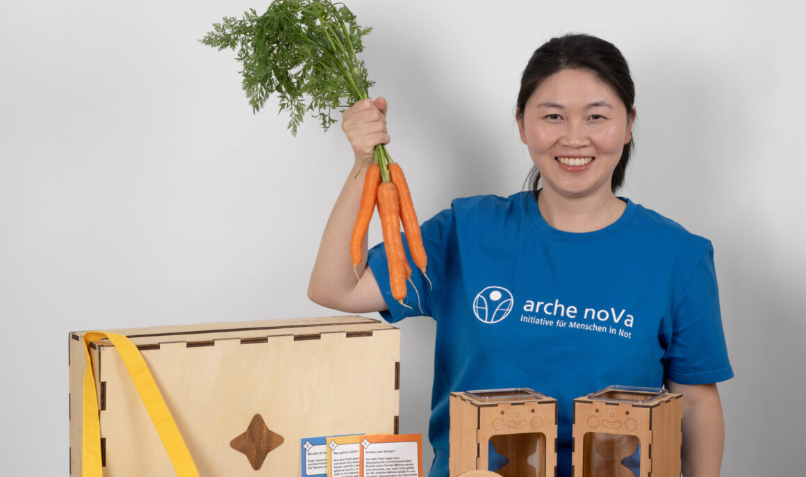 arche noVa-Workshop für Kinder zur Wertschätzung von Lebensmitteln