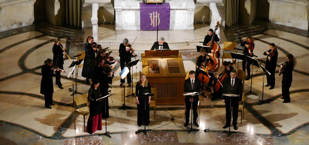 Barockkantate von Johann Kuhnau mit der Capella Sanctae Crucis Dresden