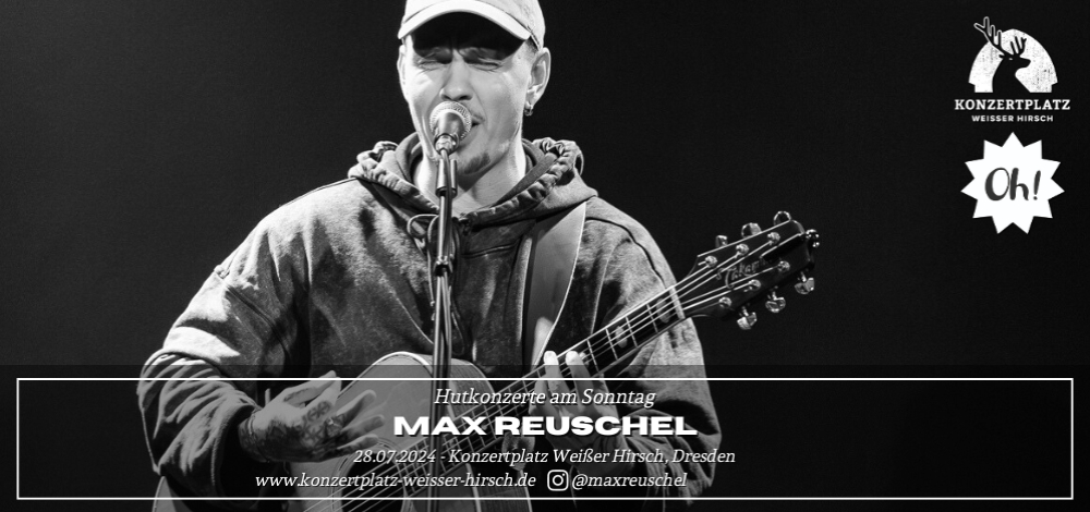 Hutkonzerte am Sonntag: Max Reuschel