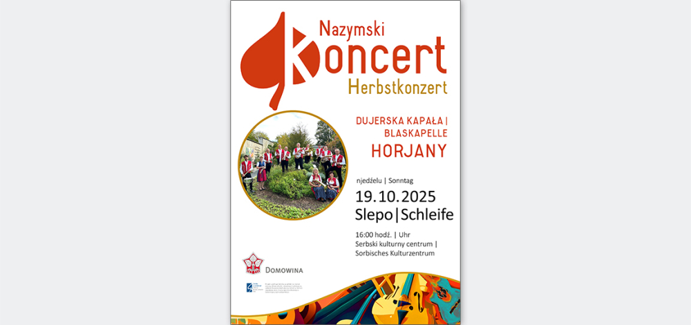 Nazymski koncert w Slepom | Herbstkonzert in Schleife