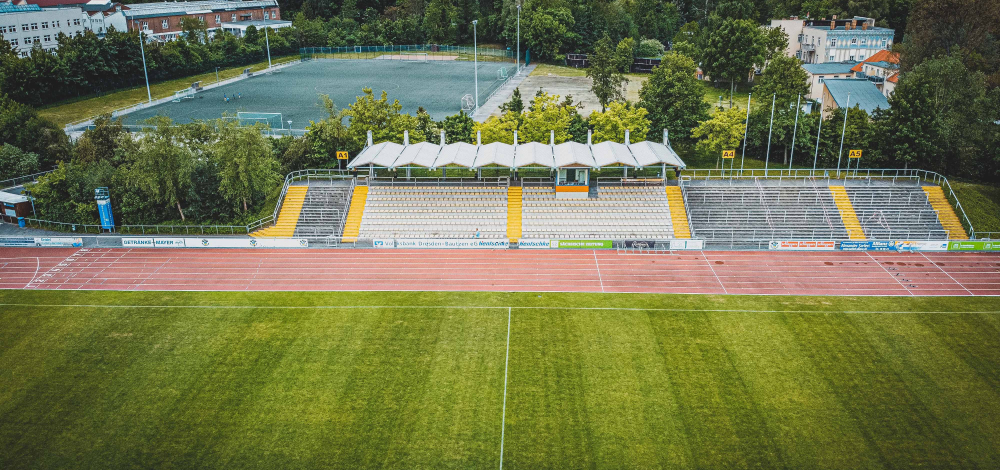 Freundschaftsspiel der FSV Budissa Bautzen - Gegner ist die SG Dynamo Dresden