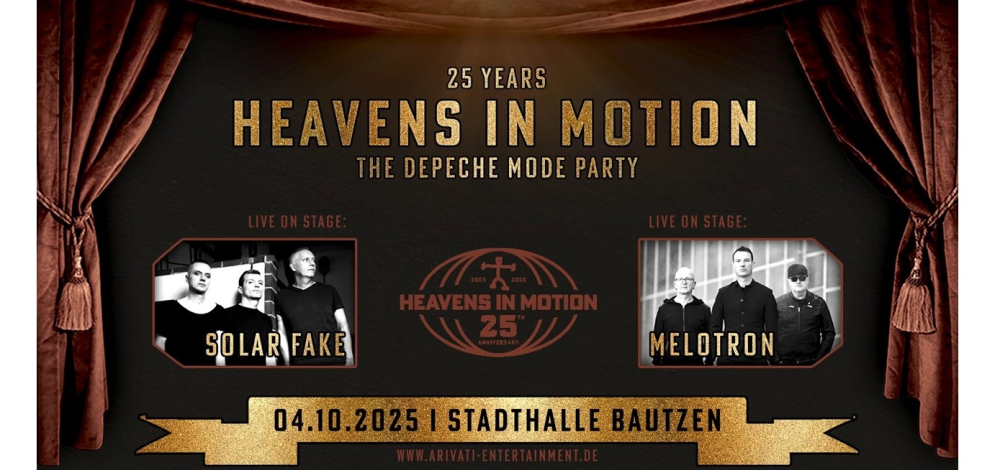 25 Years HEAVENS IN MOTION – The Depeche Mode Party