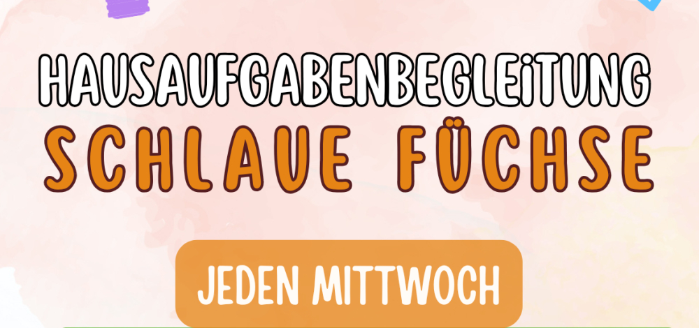 Hausaufgabenbegleitung für die 1. bis 6. Klasse