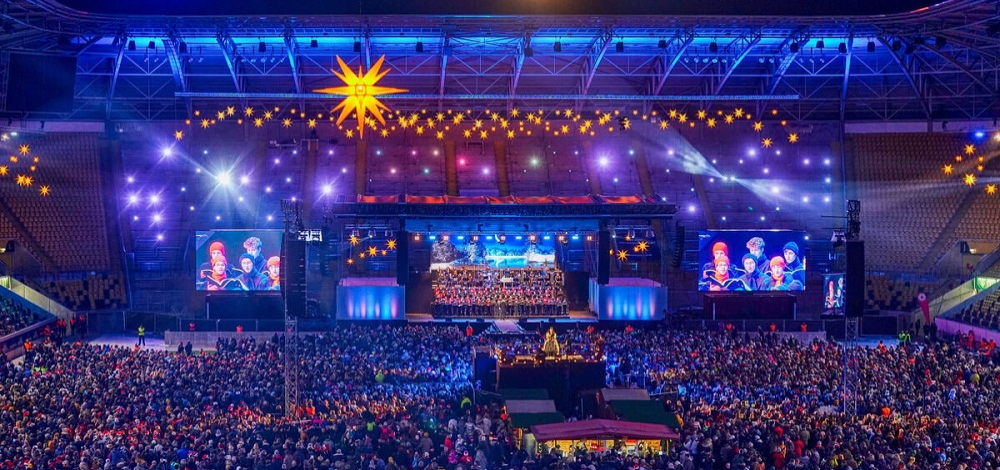 Das Große Adventskonzert im Harbig-Stadion