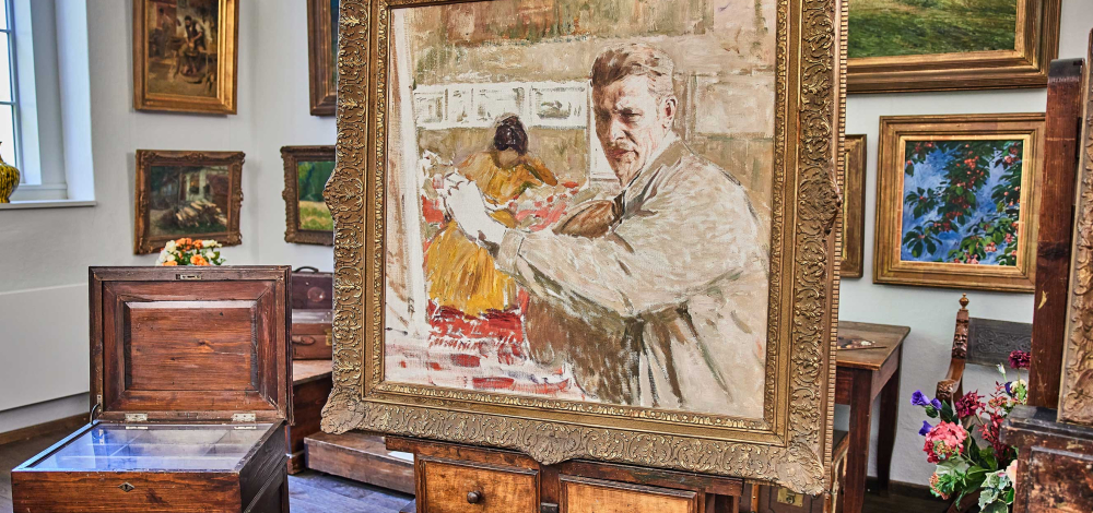 Führung durch das Künstlerwohnhaus und Atelier des Impressionisten Robert Sterl