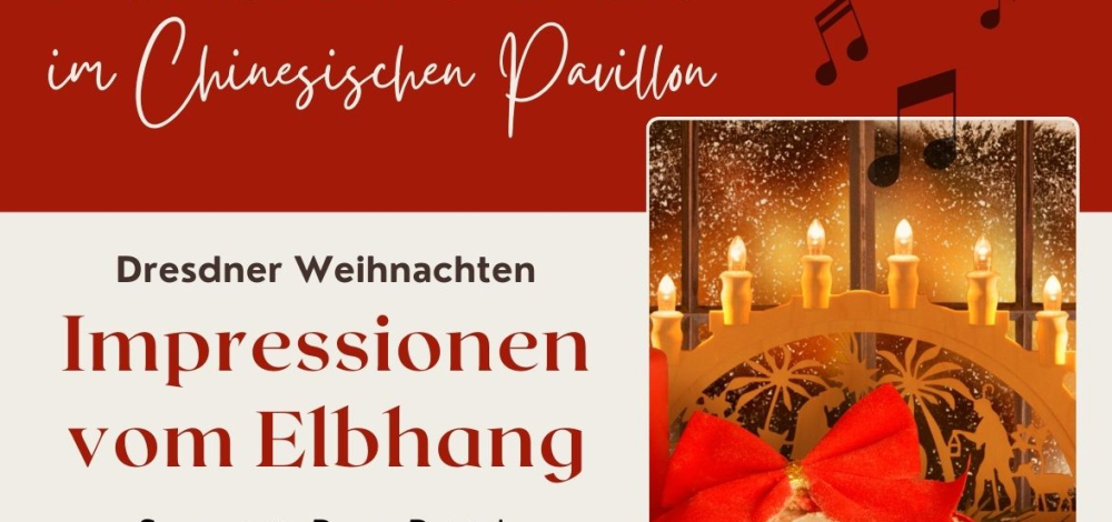 Benefizkonzert  "Dresdner Weihnachten - Impressionen vom Elbhang"