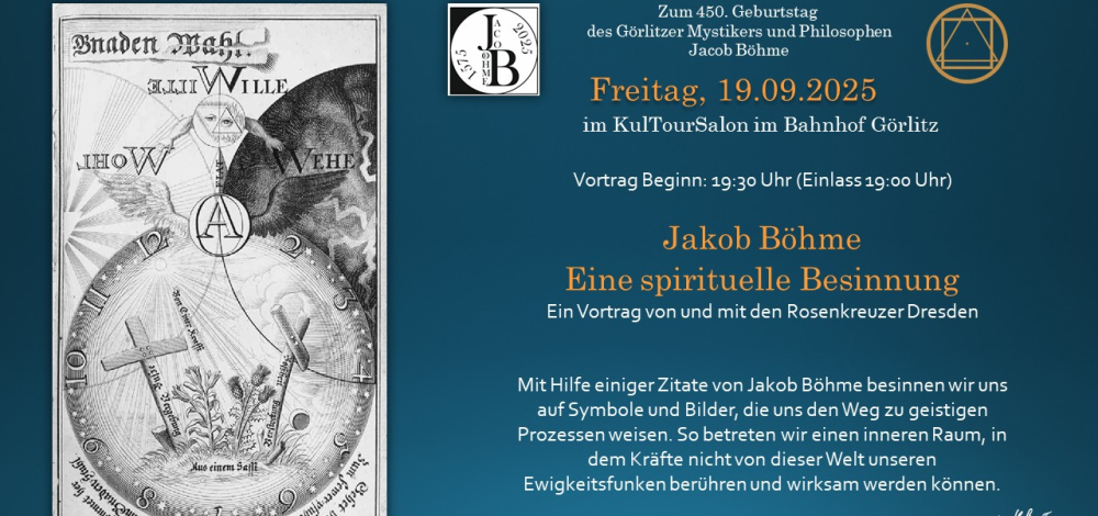Jakob Böhme  Eine spirituelle Besinnung