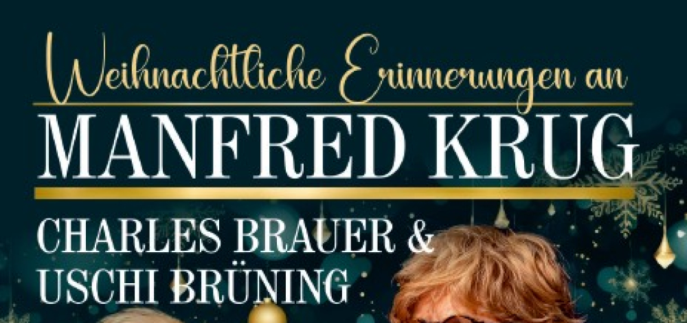 Weihnachtliche Erinnerungen an Manfred Krug Charles Brauer, Uschi Brüning & das Jazz Trio