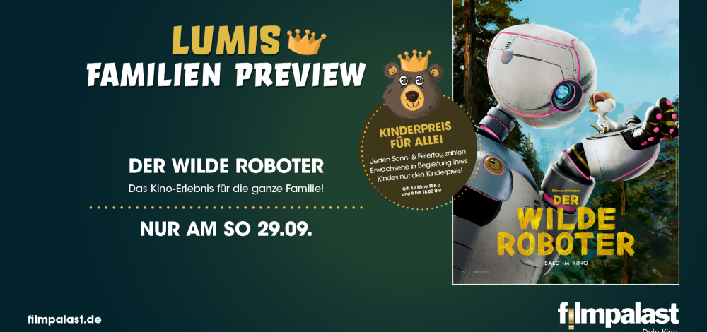 Lumis Familien Preview | Der Wilde Roboter