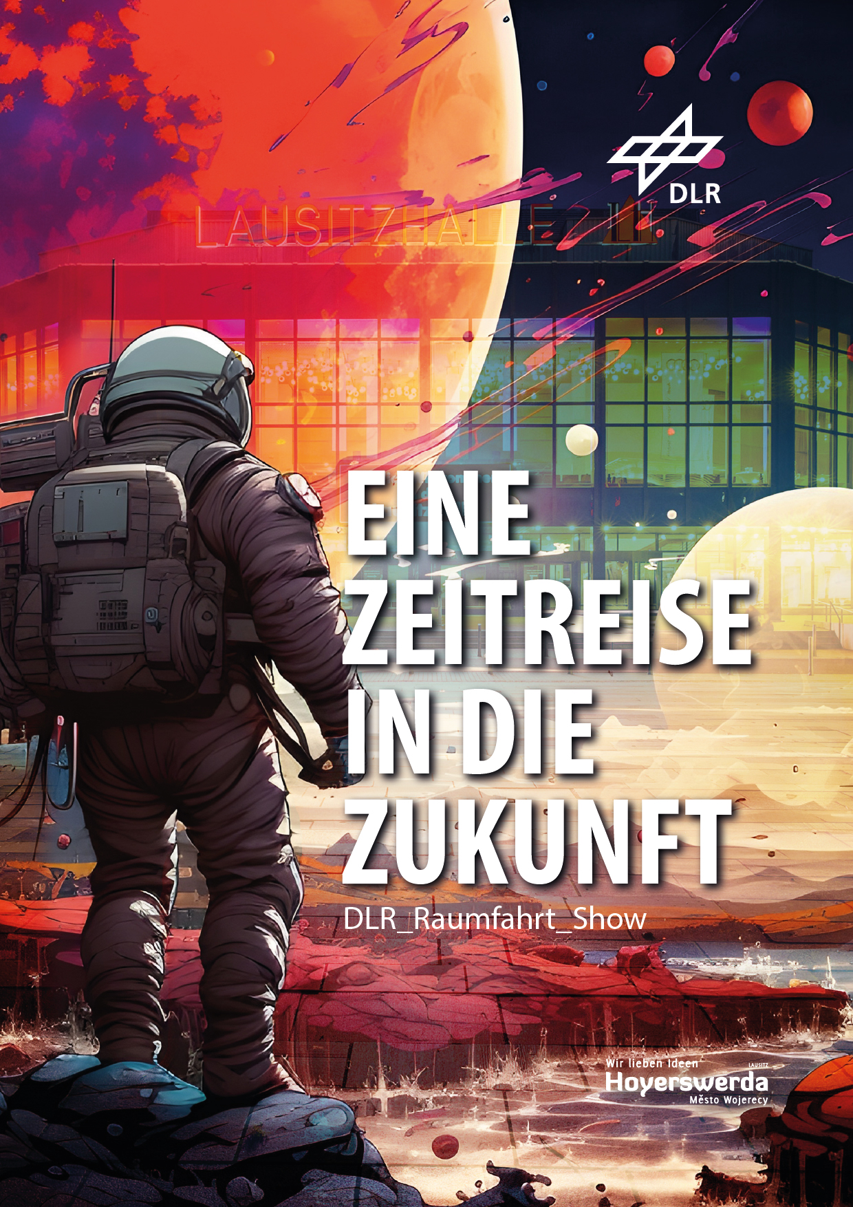 Familienveranstaltung DLR_Raumfahrt_Show in Hoyerswerda – Eine Zeitreise in die Zukunft