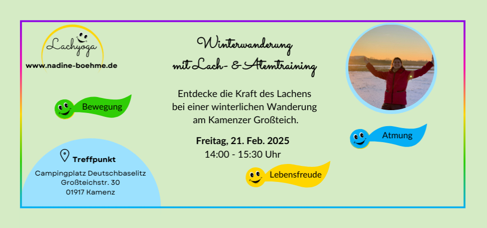 Winterwanderung mit Lach- & Atemtraining