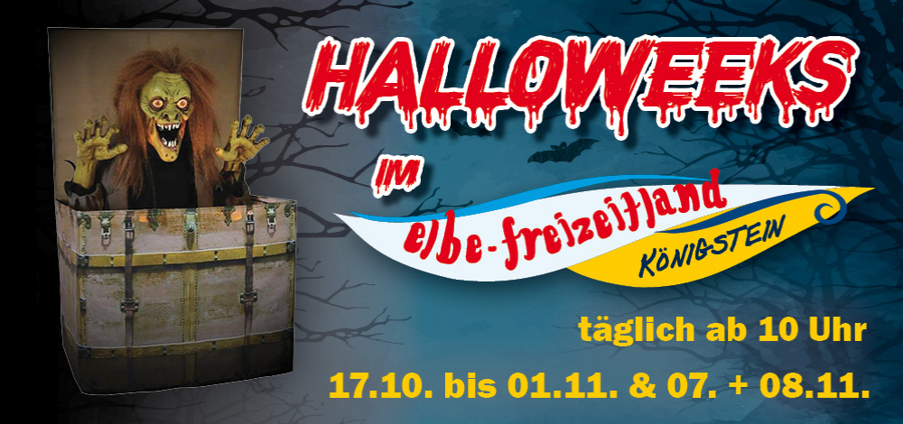 Halloweeks im Elbe-Freizeitland Königstein