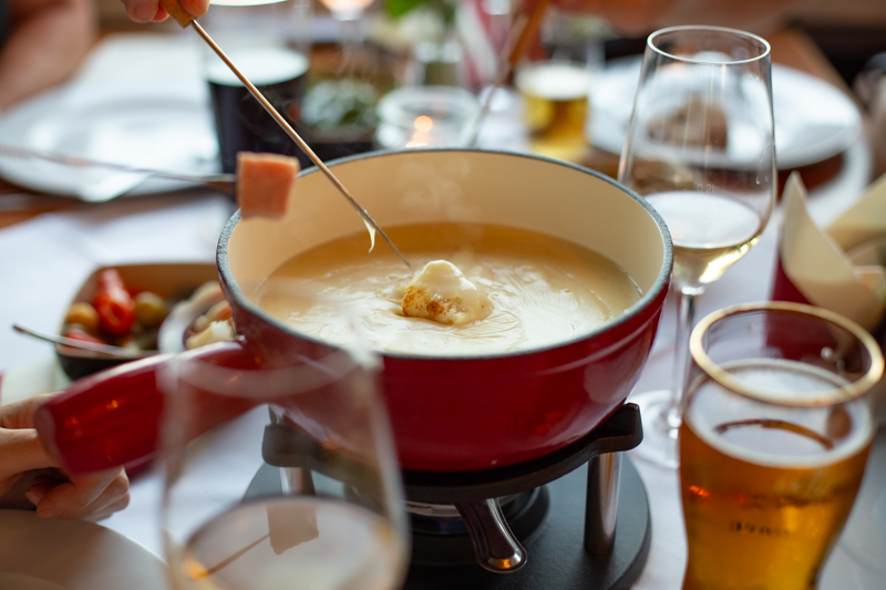 Gemütlicher Baudenabend auf dem Rauenstein