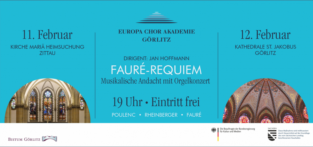 FAURÉ-REQUIEM - Musikalische Andacht mit Orgelkonzert