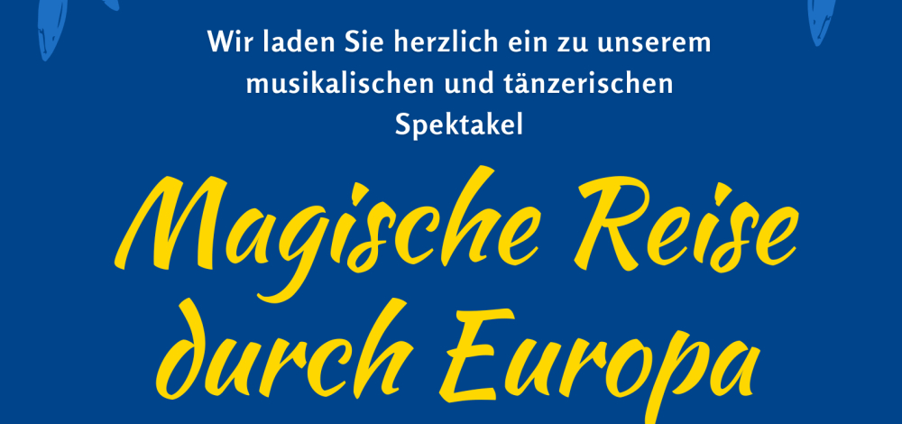 Spektakel "Magische Reise durch Europa" mit EUROPE DIRECT Ostsachsen