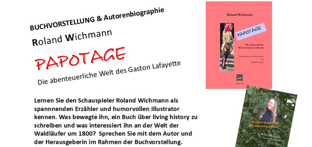 BUCHVORSTELLUNG / ROLAND WICHMANN