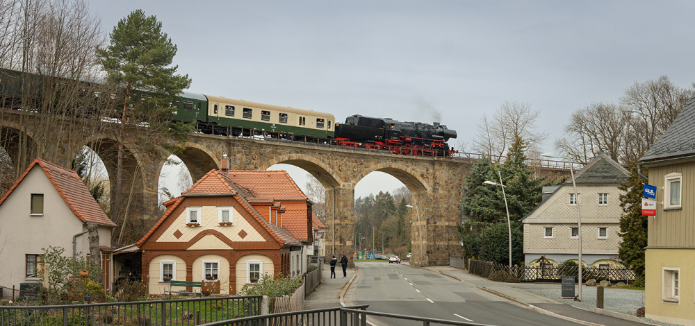 Dampf über dem Höllengrund - Historischer Schienenpersonennahverkehr zwischen Löbau und Ebersbach