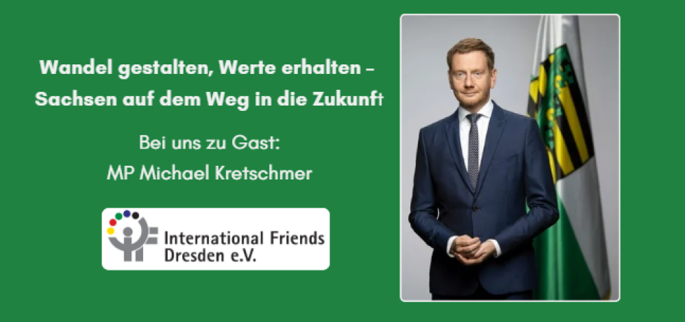 Zu Gast: Ministerpräsident Michael Kretschmer