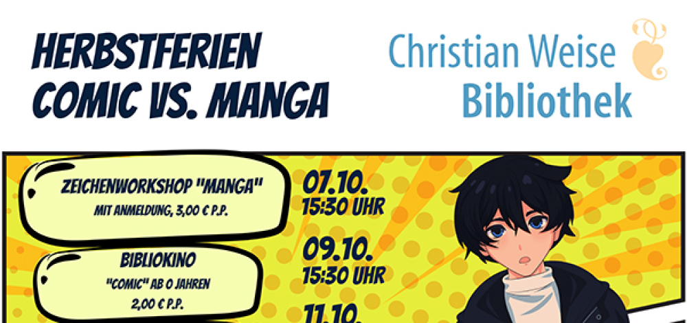 Herbstferienprogramm: BiblioKino "Comic" ab 0 Jahren