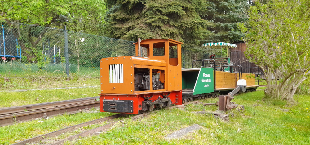Jahresauftakt bei Werners Gartenbahn