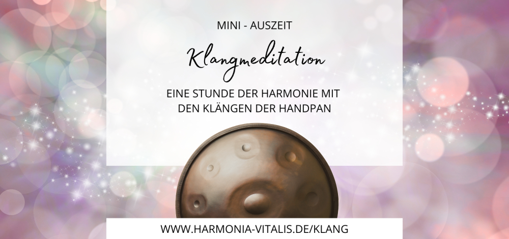 Klangmeditation mit der Handpan