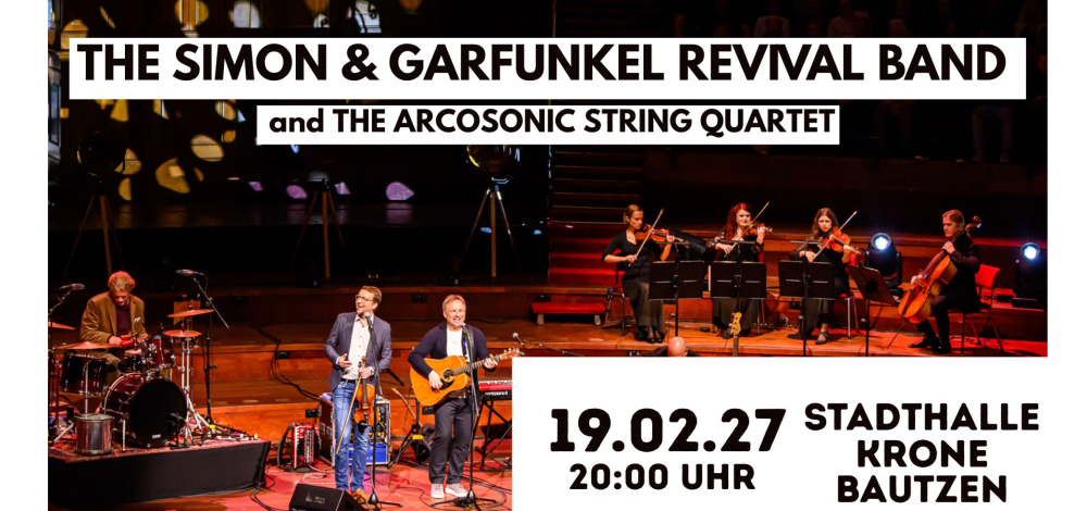 Simon & Garfunkel Revival Band & The ARCOSONIC String Quartet – Feelin‘ Groovy classix