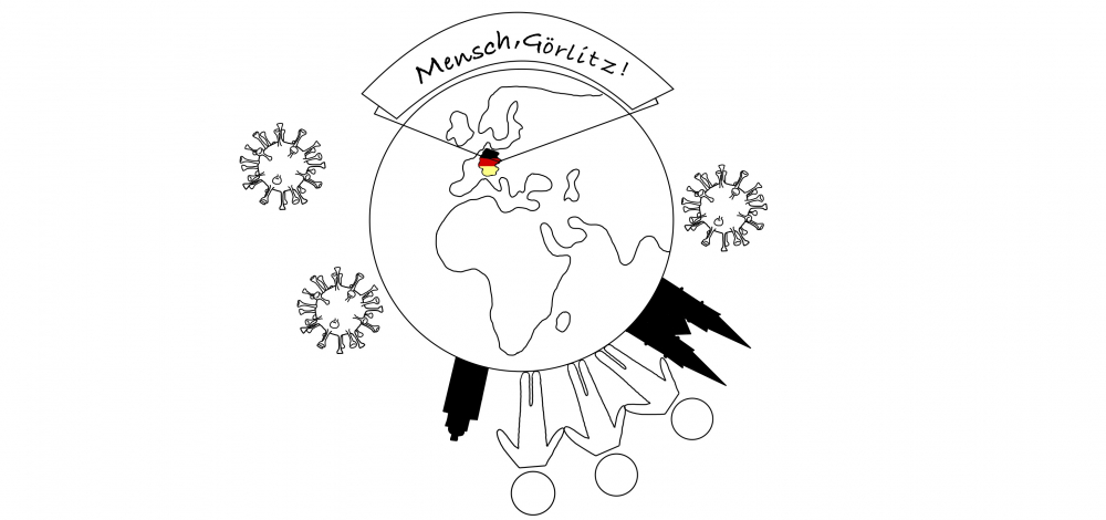 Ausstellung des Projektes "Mensch, Görlitz! Wie läuft´s mit Corona?"