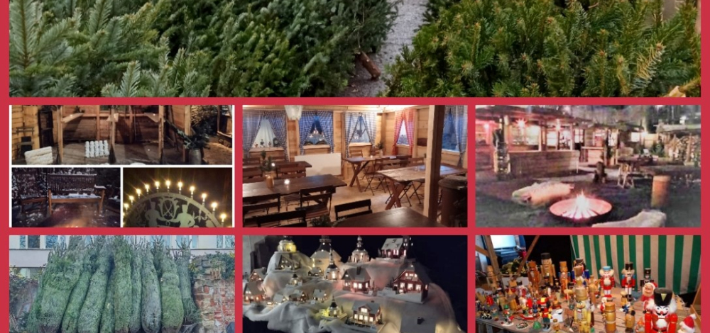 Weihnachtsbaumverkauf & Adventszauber im Alten Heizhaus Dresden ab 24.11.
