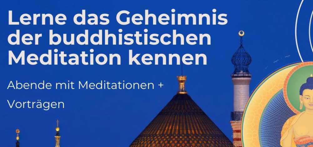 Meditation im YENIDZE Theater - Mitgefühl: stark sein für andere