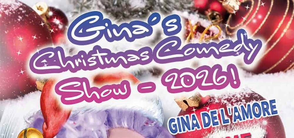 Gina's Christmas Comedy Show 2026 Original Las Vegas & Broadway Show