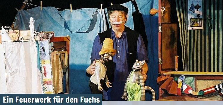 Ein Feuerwerk für den Fuchs