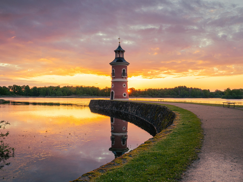 Offener Leuchtturm