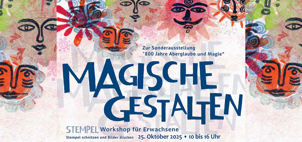 Magische Gestalten - Stempelwerkstatt für Erwachsene