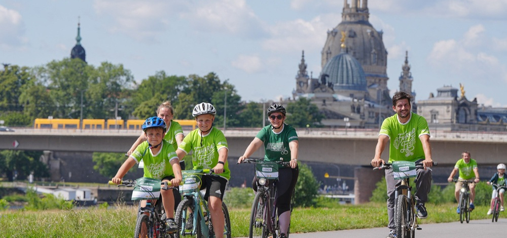 SZ-Fahrradfest mit Familienfest auf dem Altmarkt Dresden