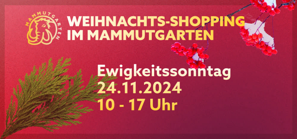 Ewigkeitssonntag im Mammutgarten