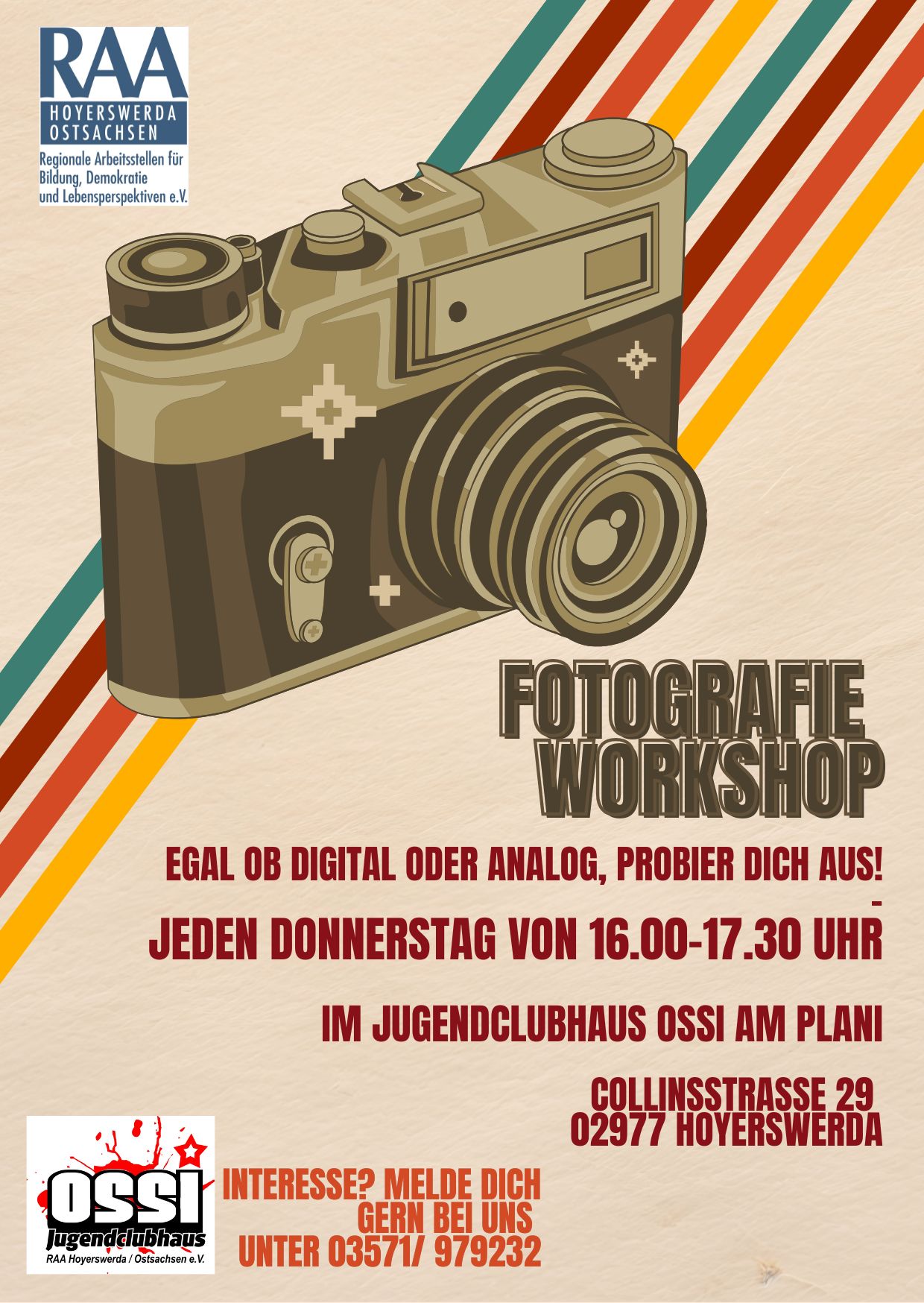 Fotografie Workshop im OSSI am Plani
