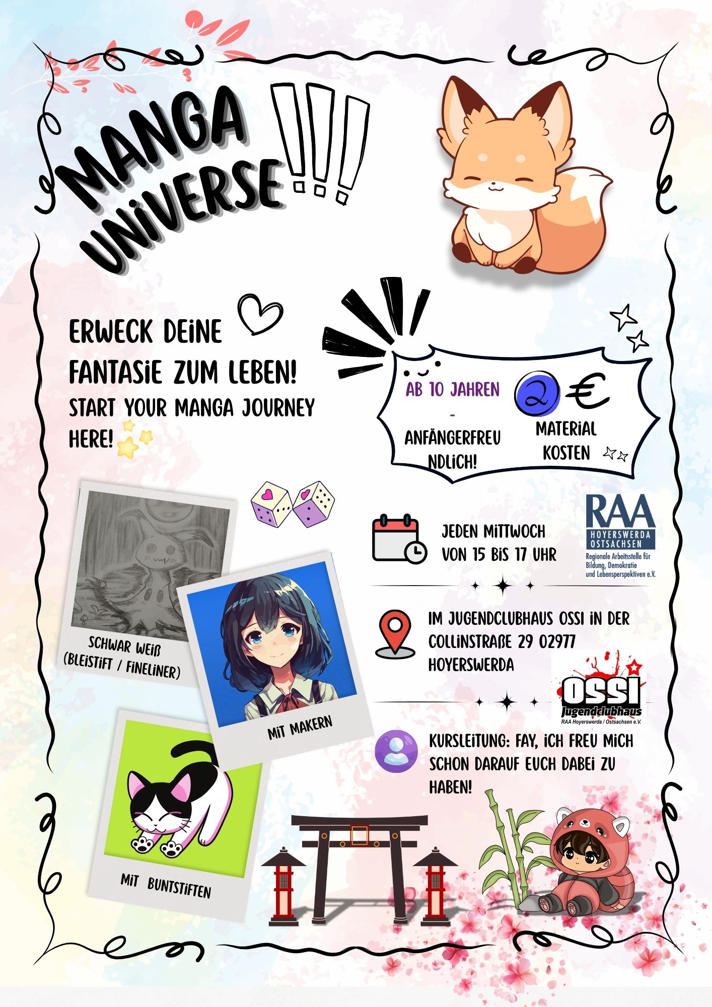 Manga Kurs im OSSI am Plani