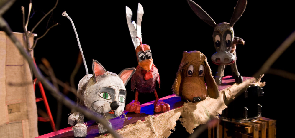 Figurentheater Cornelia Fritzsche präsentiert: „Die Bremer Stadtmusikanten“