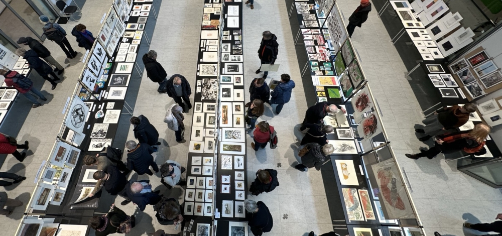 44. Dresdner Graphikmarkt - Schaufenster und Marktplatz für zeitgenössische Grafik