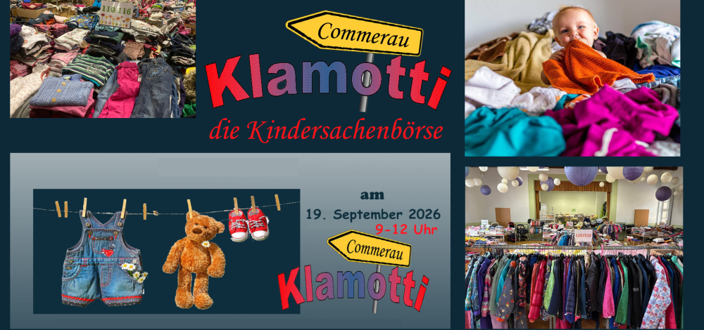 Klamotti -die vorsortierte Kindersachenbörse-