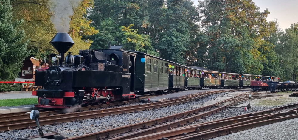 Osterdampf - Saisoneröffnung Waldeisenbahn Muskau