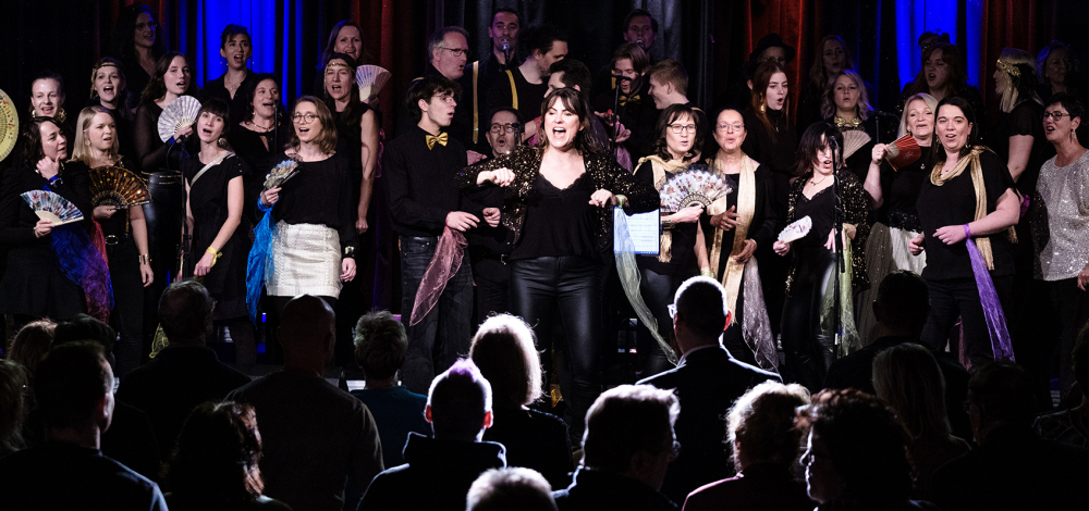 Popchorlaboration – Präsentationskonzert des Steinhaus-Popchors (Stehkonzert mit Aftershow)