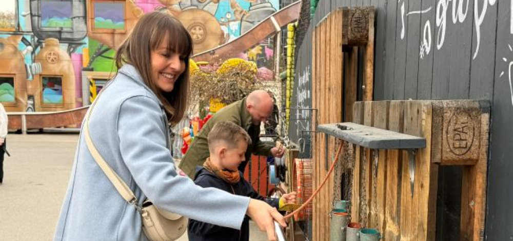 1. Mai als Familientag in Oskarshausen