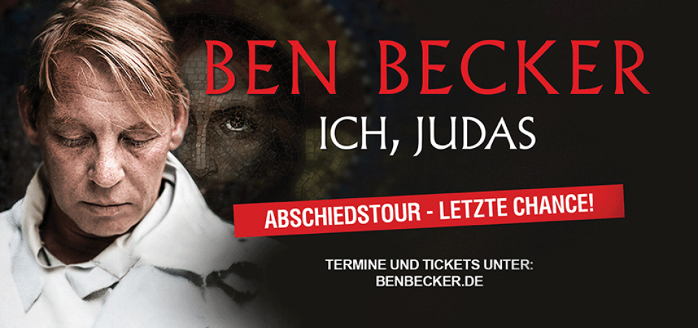 Ben Becker - "Ich Judas"  (Einer von euch wird mich verraten)