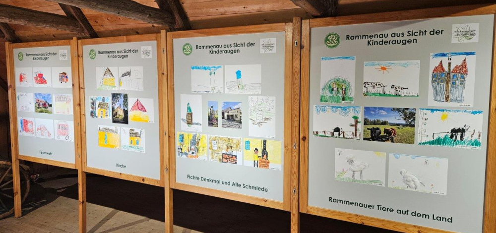 Ausstellung "Rammenau aus Sicht der Kinderaugen"