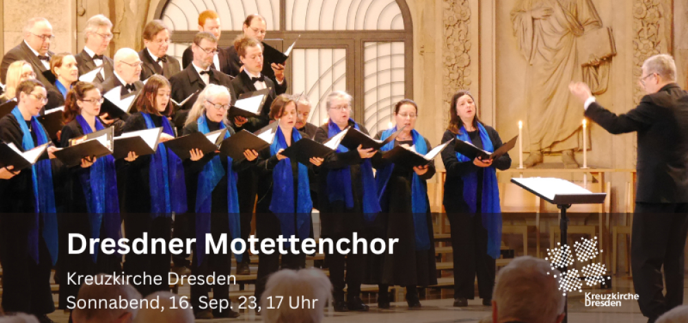 Dresdner Motettenchor singt Rheinberger Messe