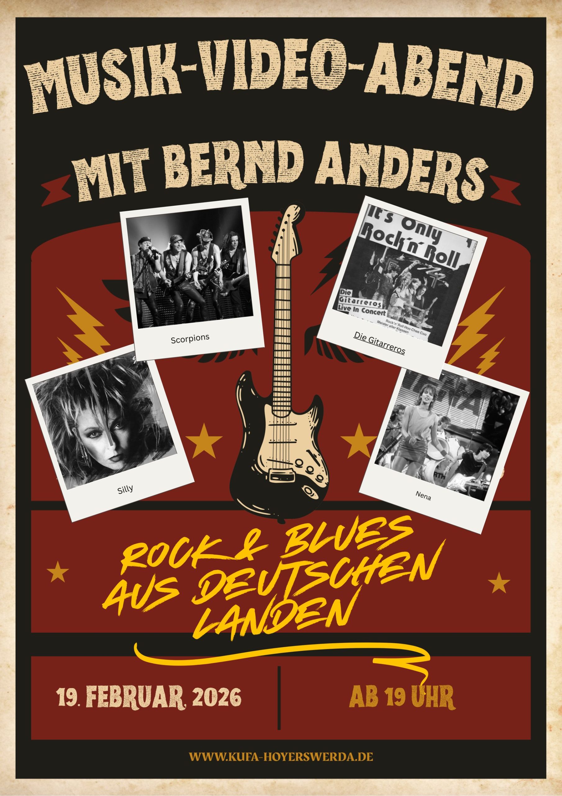Musik-Video-Abend mit Bernd Anders