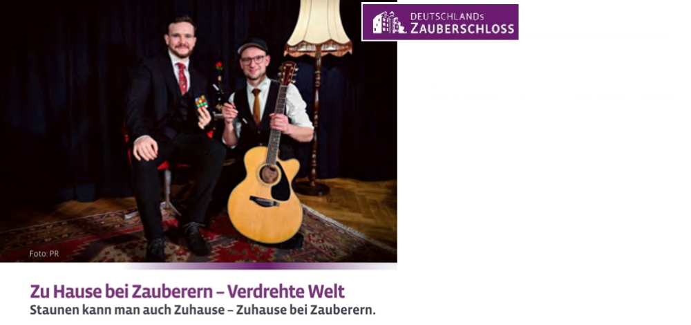 Zu Hause bei Zauberern - verdrehte Welt   mit Florian Steinborn und Bassem Allani