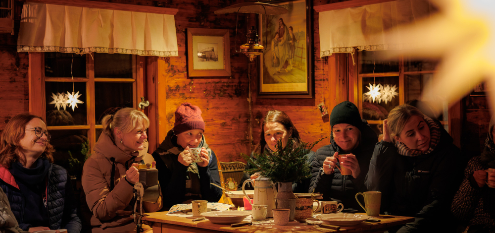 Winterlicher Dorfspaziergang in Hinterhermsdorf